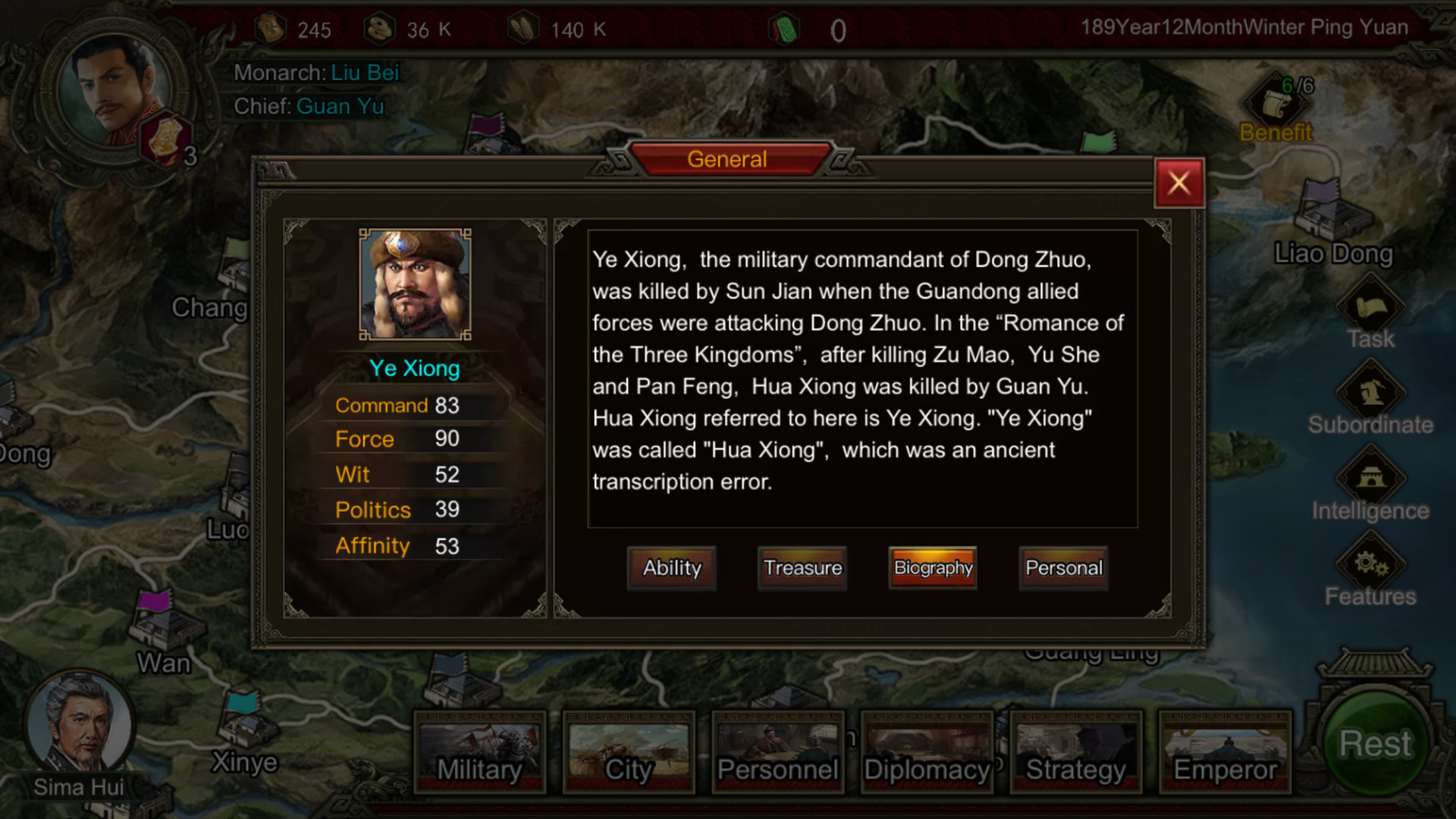 Rise of Three Kingdoms