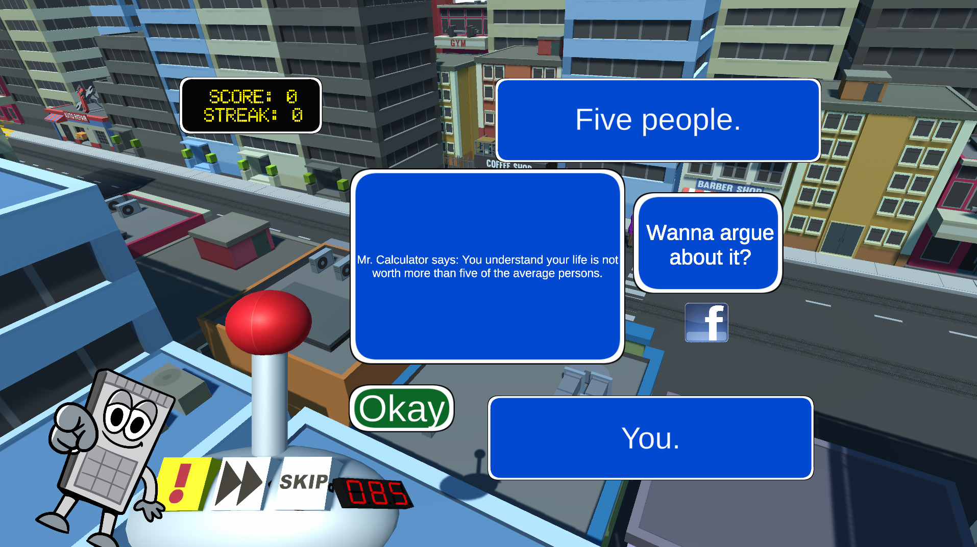 The Trolley Problem Game