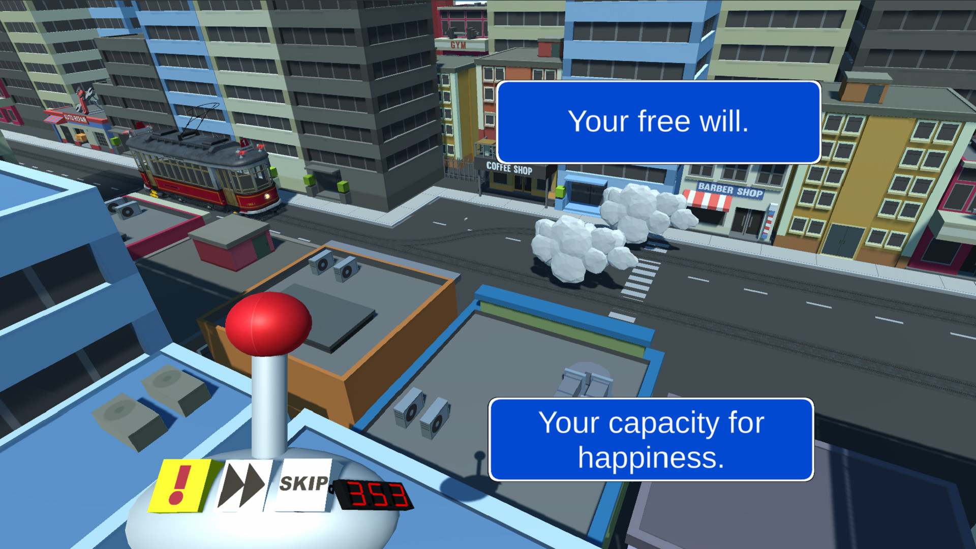 The Trolley Problem Game