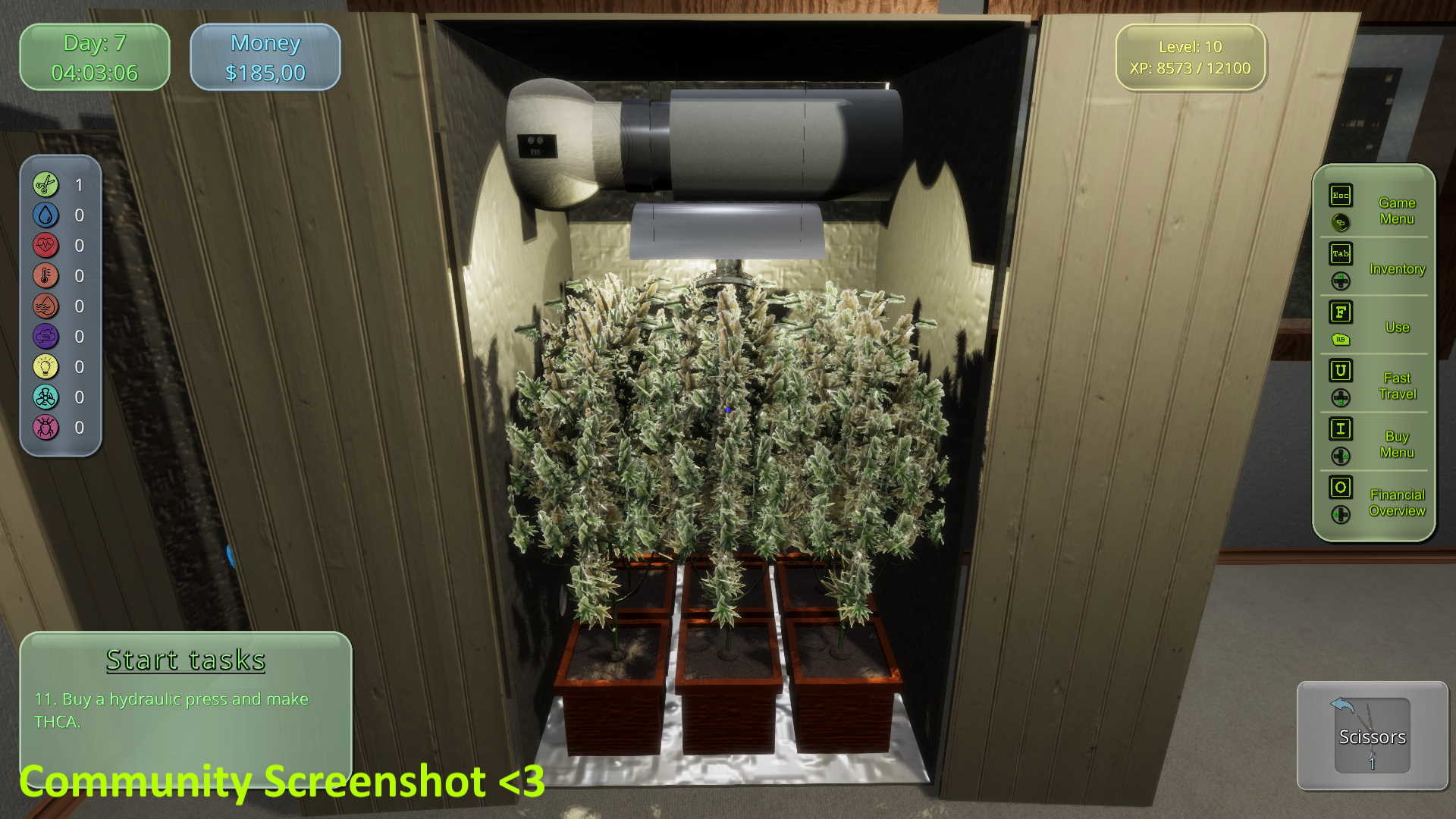 Medicinal Herbs: Cannabis Grow Simulator
