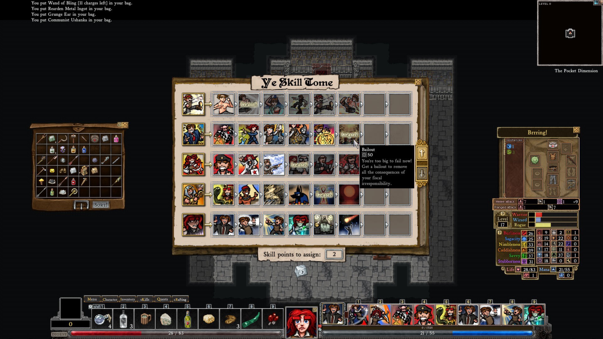 Dungeons of Dredmor: Conquest of the Wizardlands