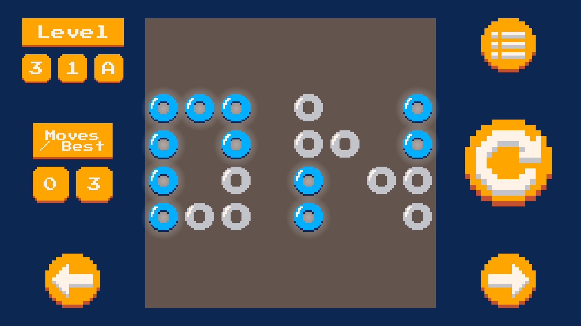 On Pixels: A Lights Out Game