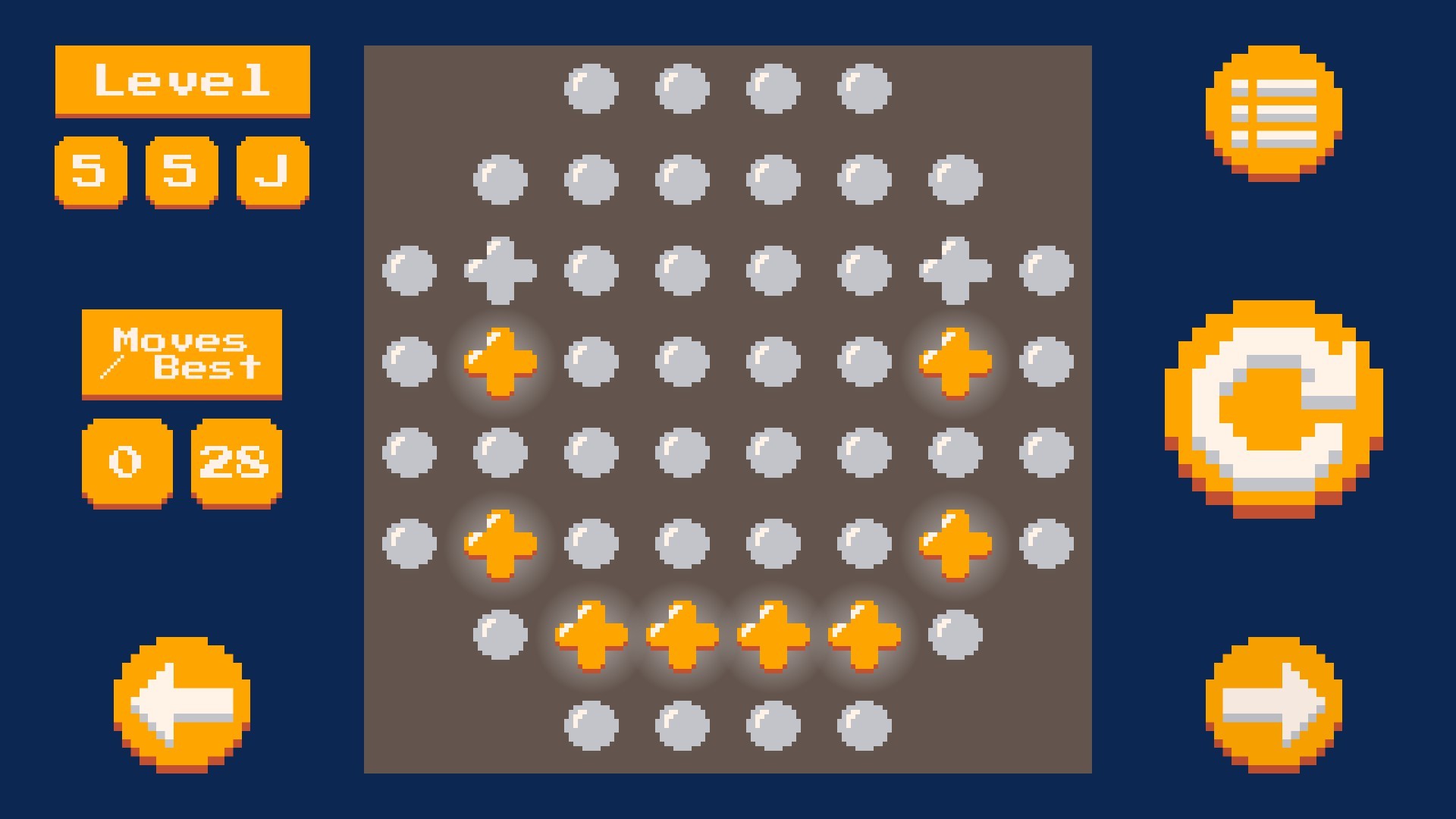 On Pixels: A Lights Out Game