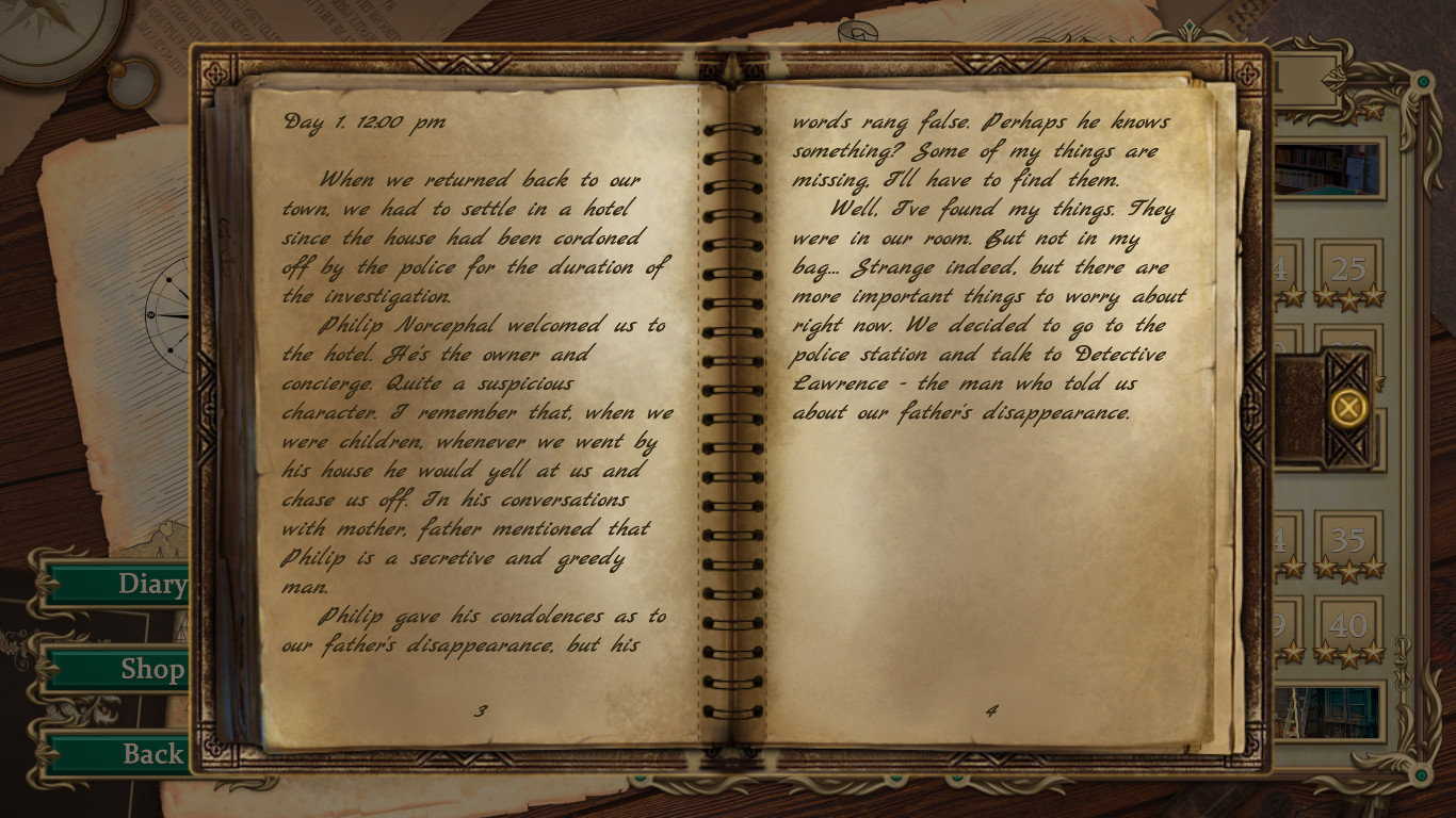 Detective Notes: Lighthouse Mystery Solitaire