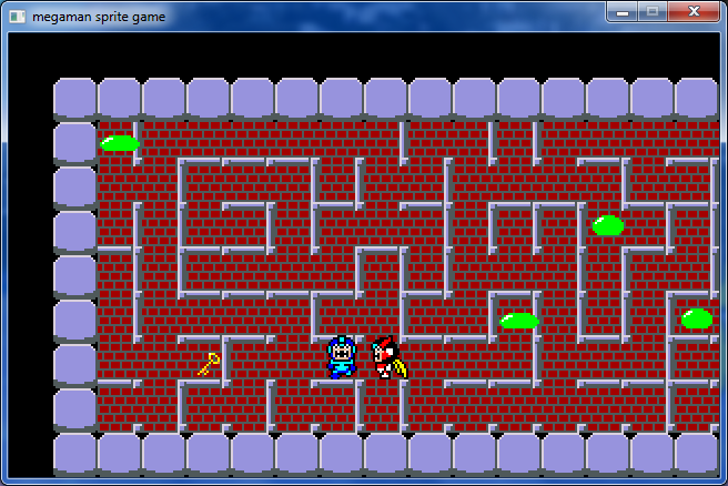 Megaman Sprite Game