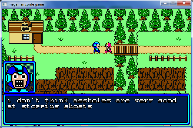 Megaman Sprite Game