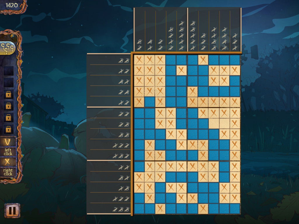 Fill and Cross: Trick or Treat 3!