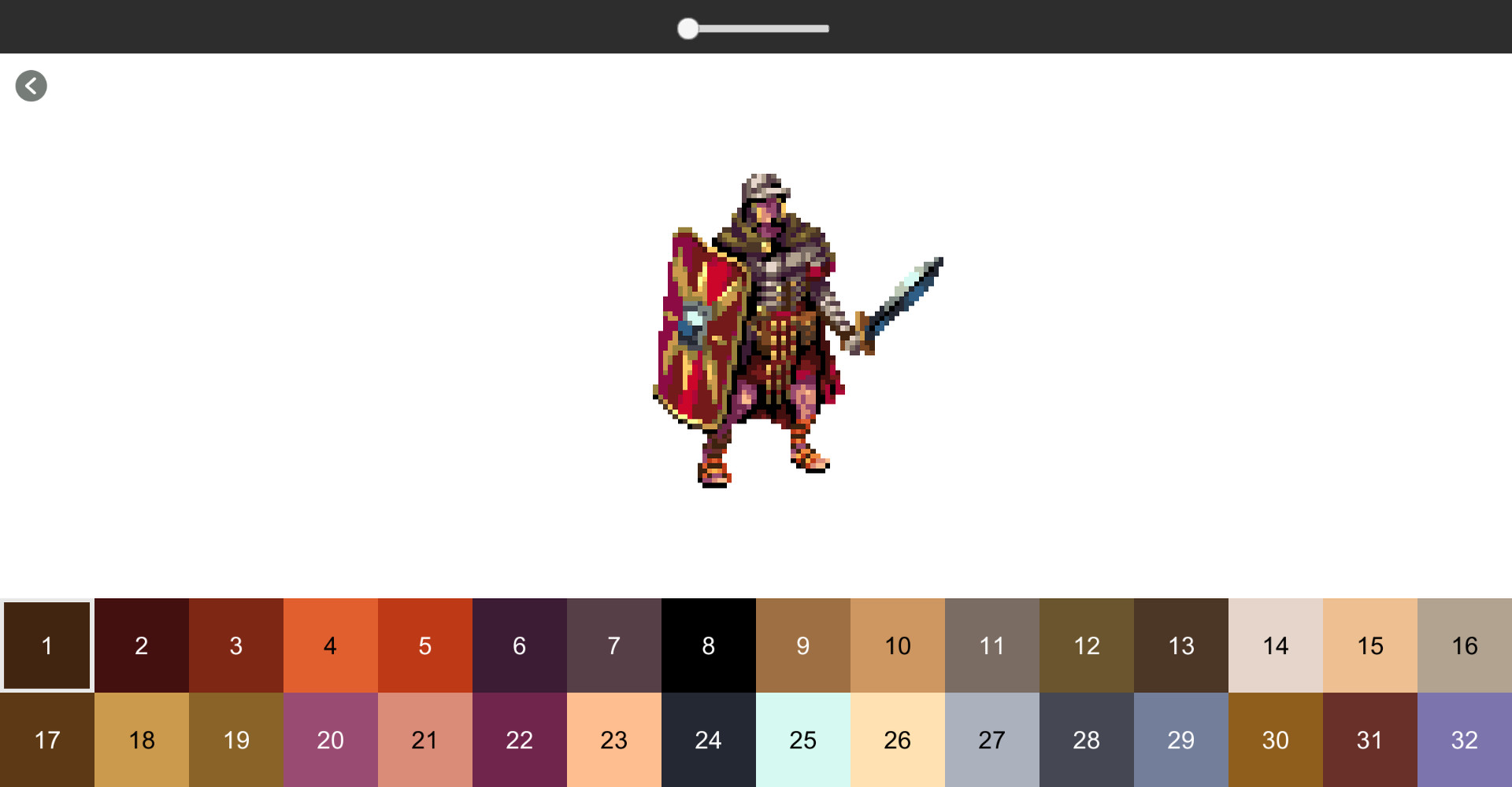 Coloring Pixel: Fantasy Characters