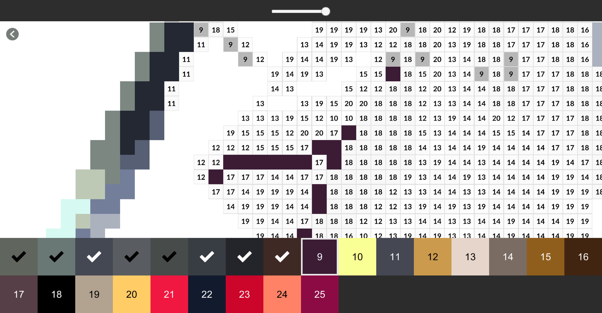 Coloring Pixel: Fantasy Characters