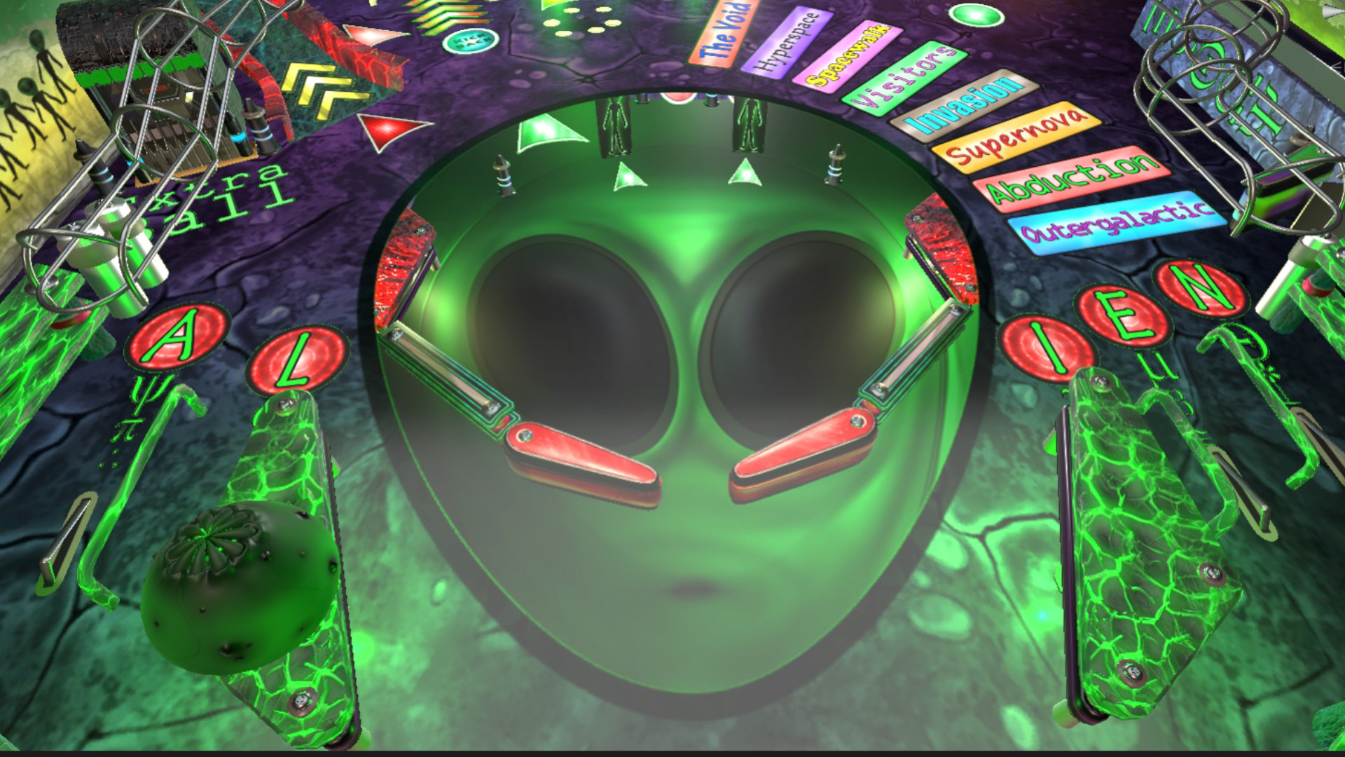 Outergalactic Aliens Pinball