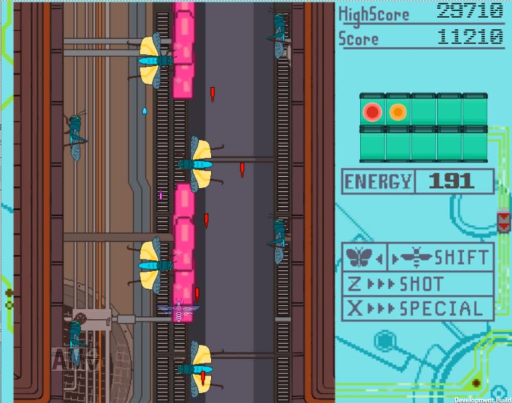 Dance like a butterfly, Shot like a Bee!