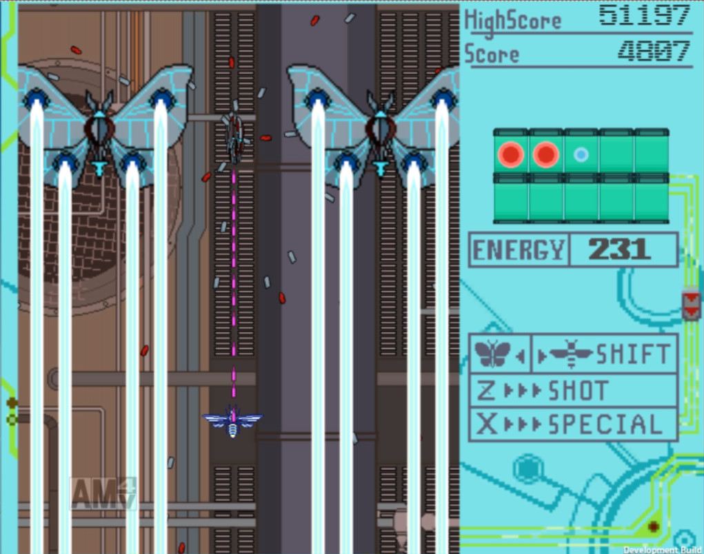 Dance like a butterfly, Shot like a Bee!