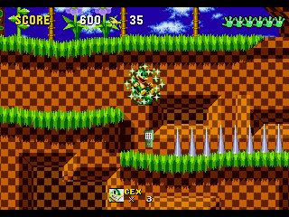 Gex the Gecko in Sonic the Hedgehog