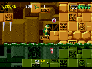 Gex the Gecko in Sonic the Hedgehog