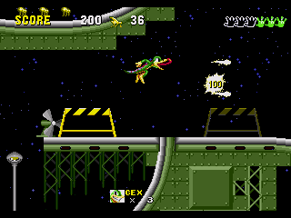 Gex the Gecko in Sonic the Hedgehog