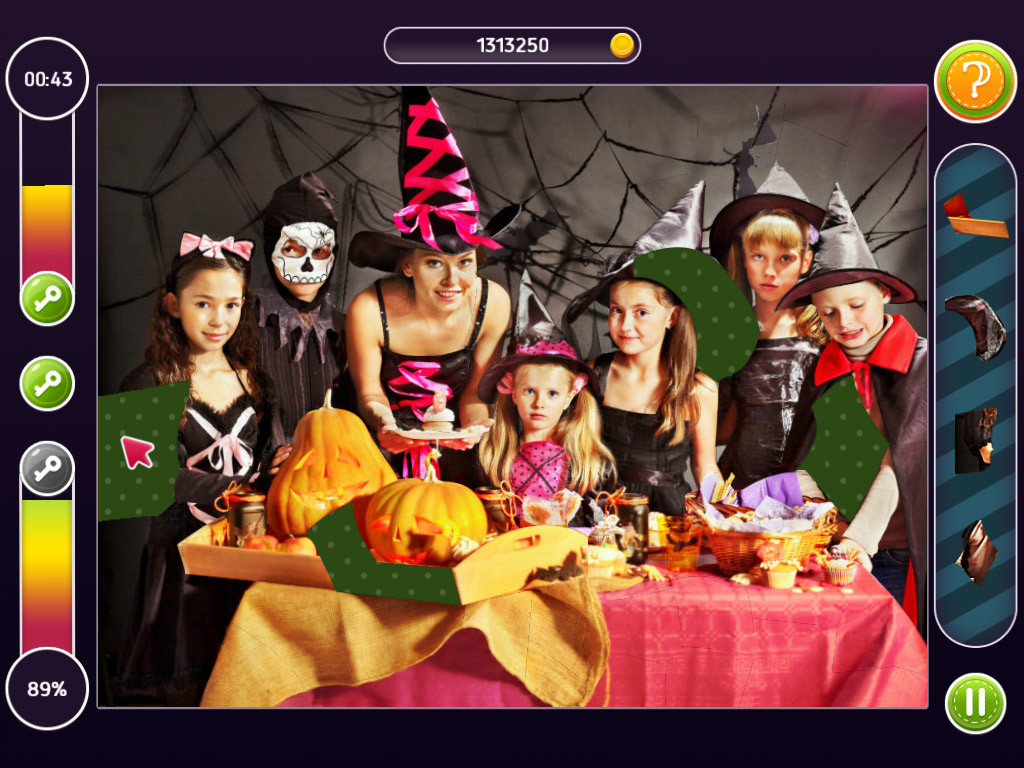 Holiday Mosaics: Halloween Puzzles