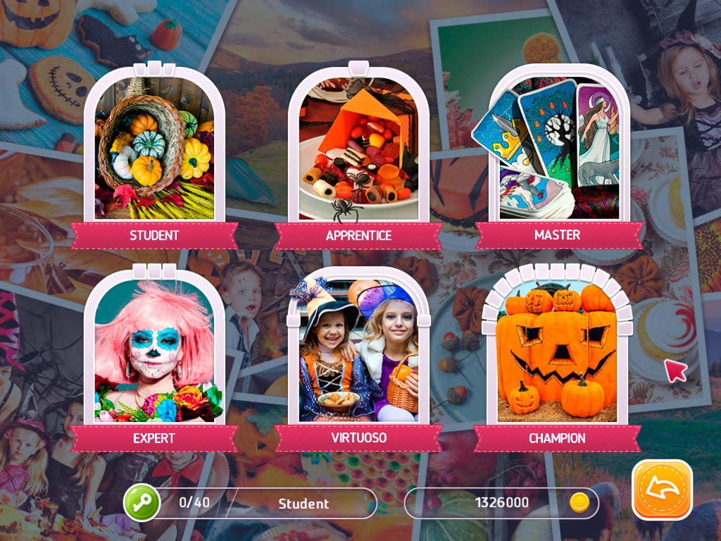 Holiday Mosaics: Halloween Puzzles