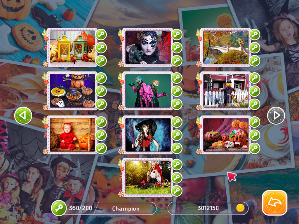 Holiday Mosaics: Halloween Puzzles