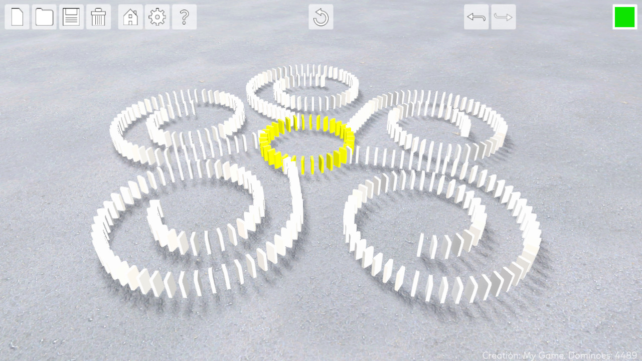 Domino Effect: Build and Topple