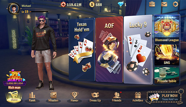 Hi Poker 3D: Texas Holdem
