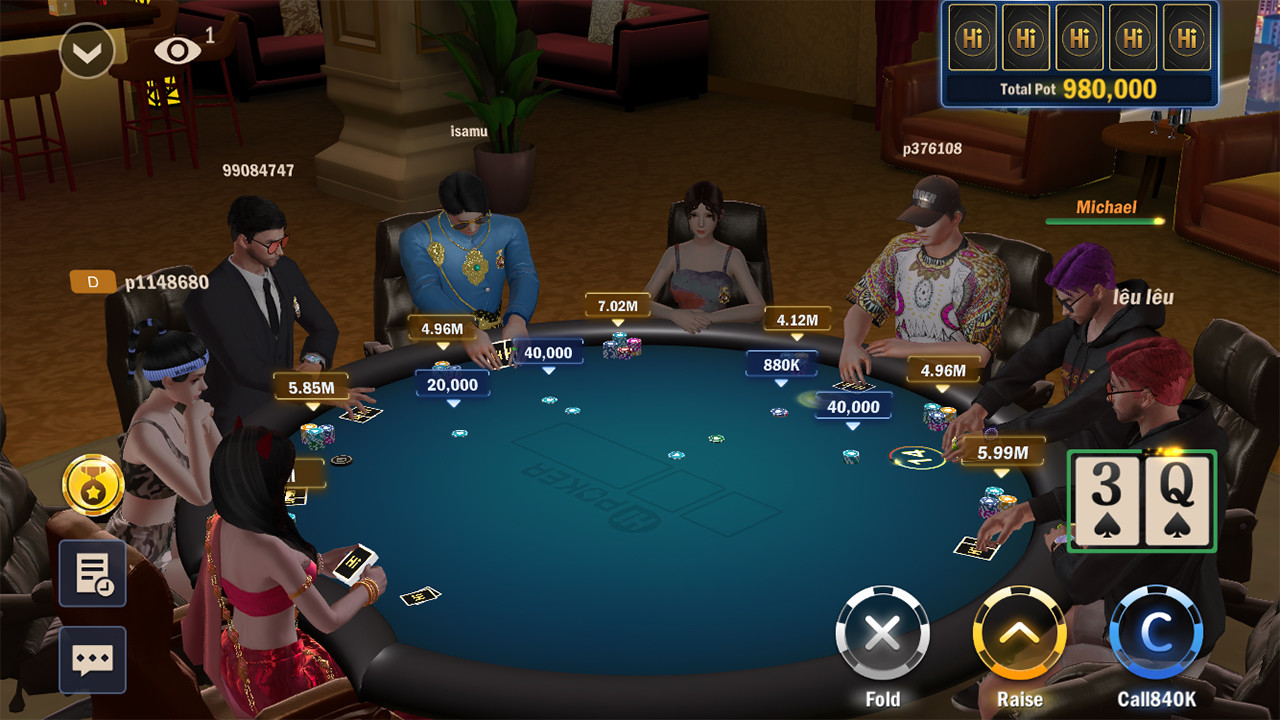 Hi Poker 3D: Texas Holdem