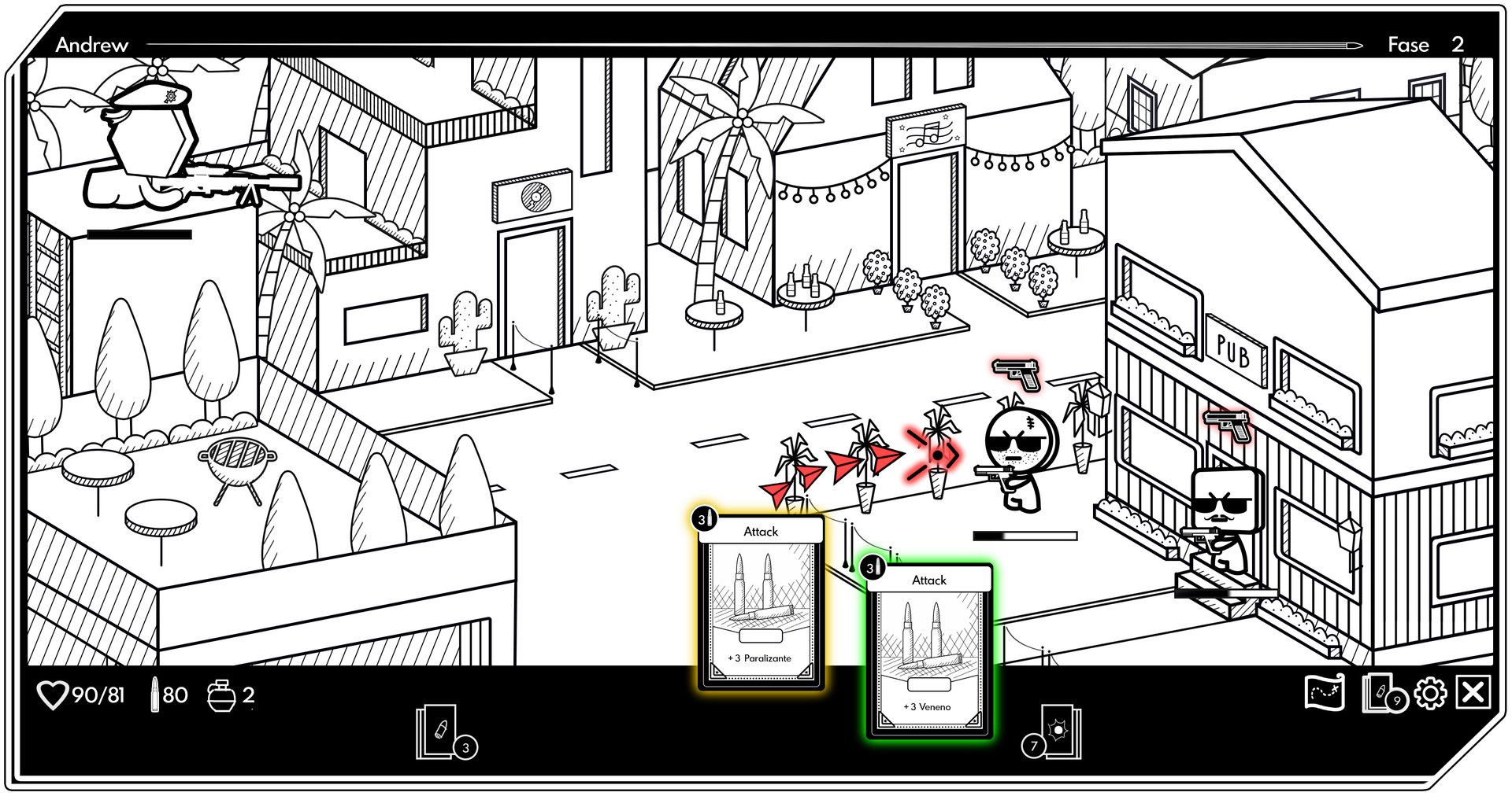 Geometric Sniper: Card Game