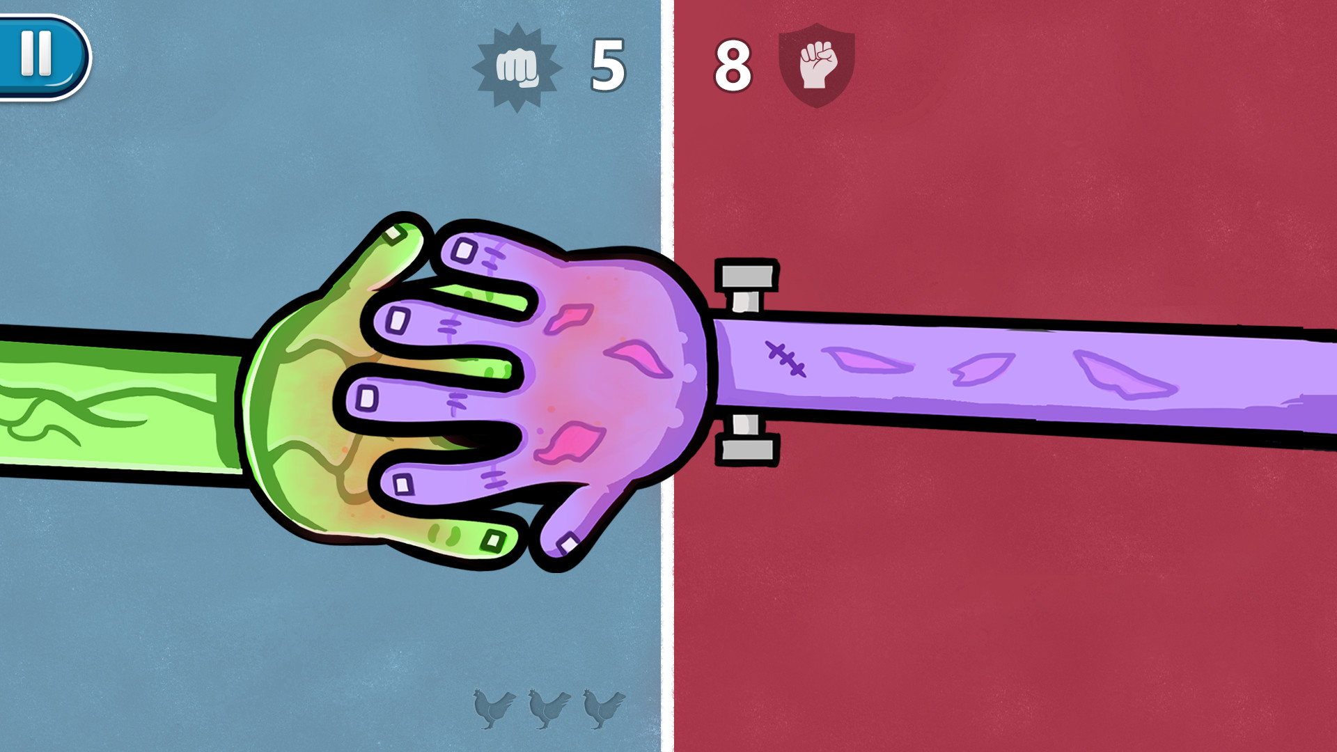 Red Hands: 2-Player Game