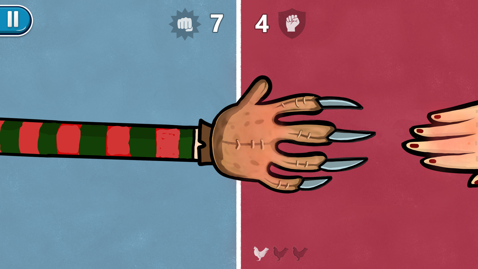 Red Hands: 2-Player Game