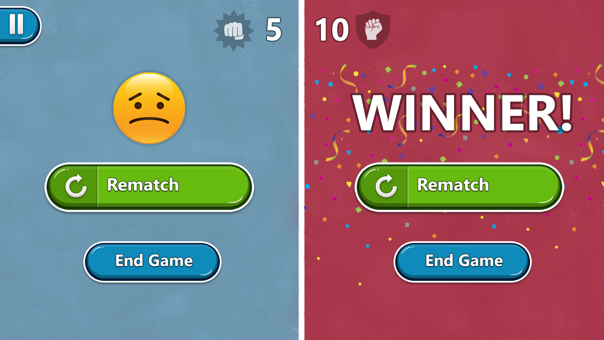 Red Hands: 2-Player Game