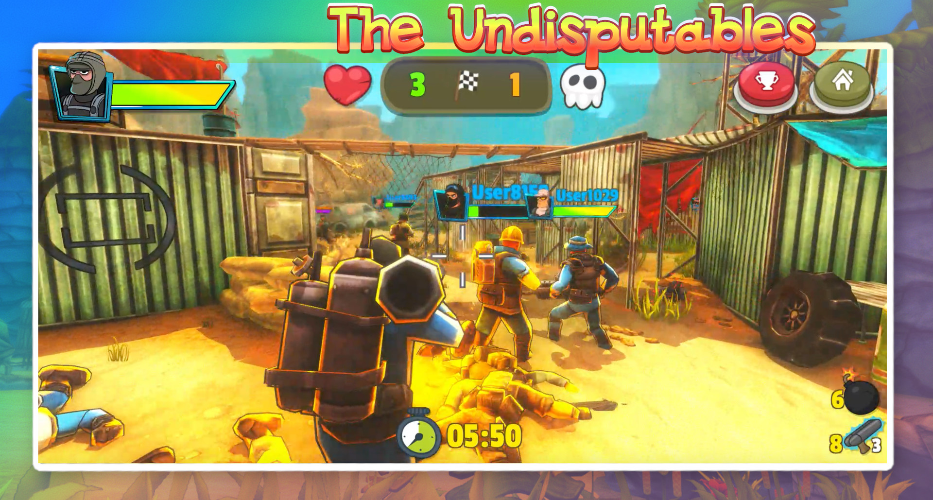 The Undisputables: Online Multiplayer
