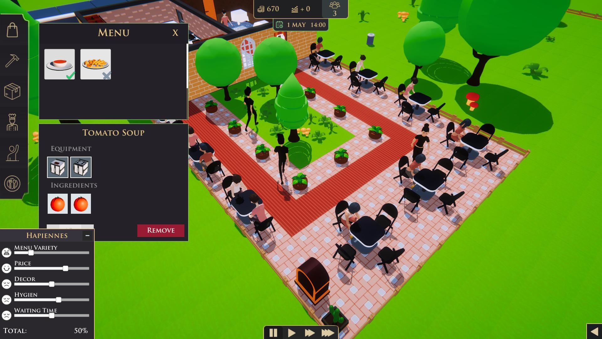 Check, please!: Restaurant Simulator