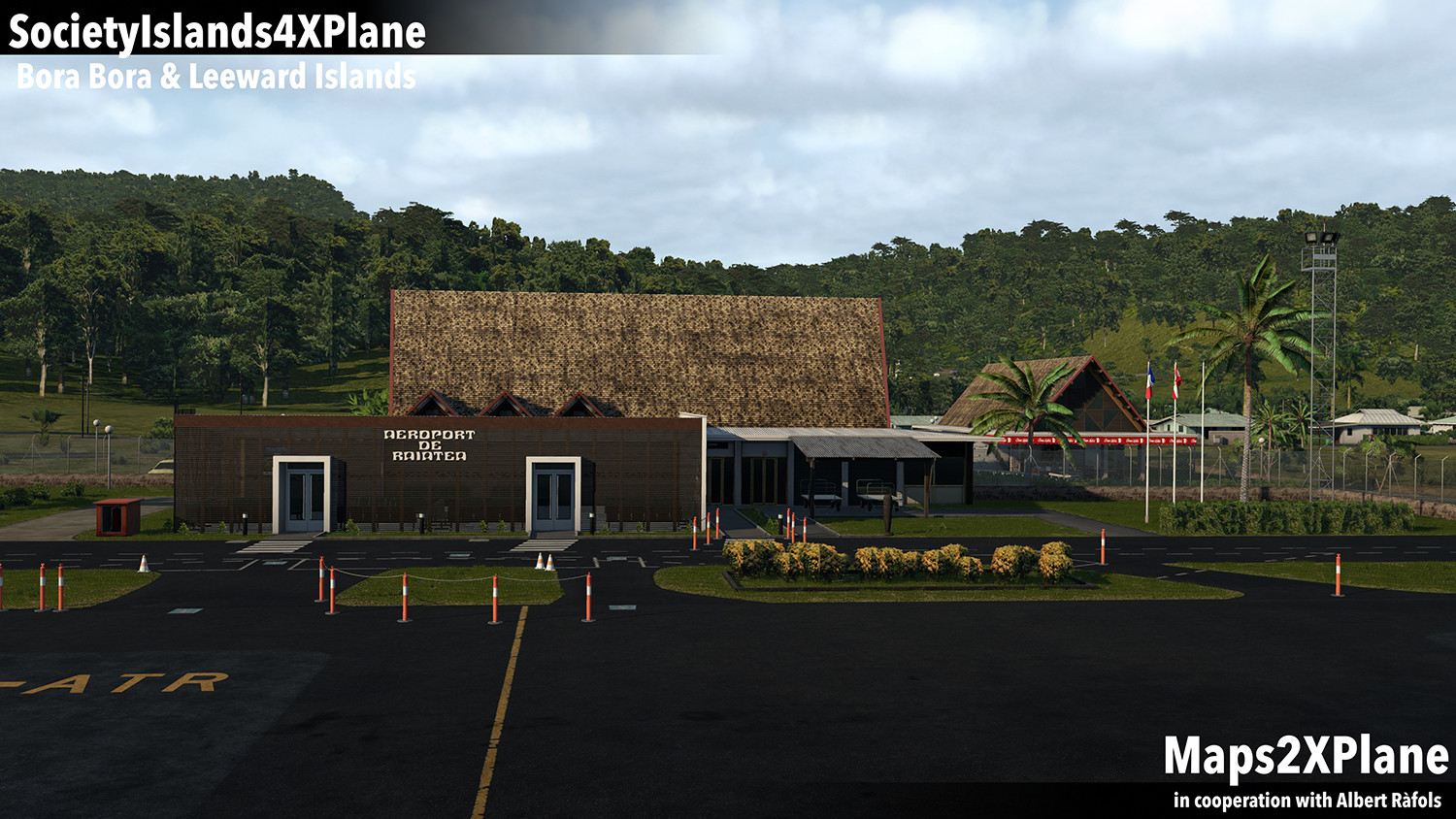 X-Plane 11: Aerosoft – Society Islands XP: Bora Bora &amp; Leeward Islands