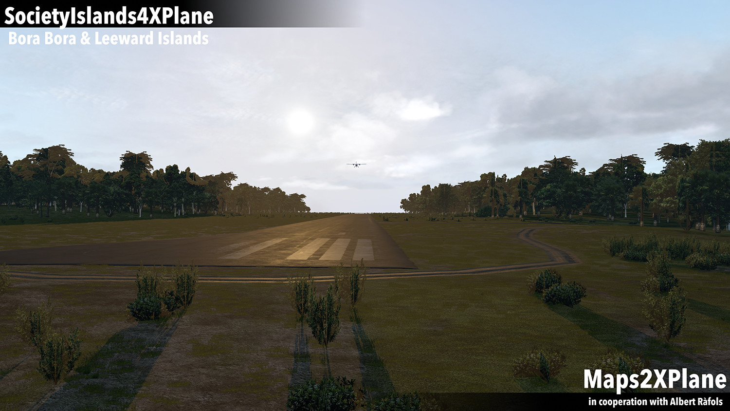 X-Plane 11: Aerosoft – Society Islands XP: Bora Bora &amp; Leeward Islands