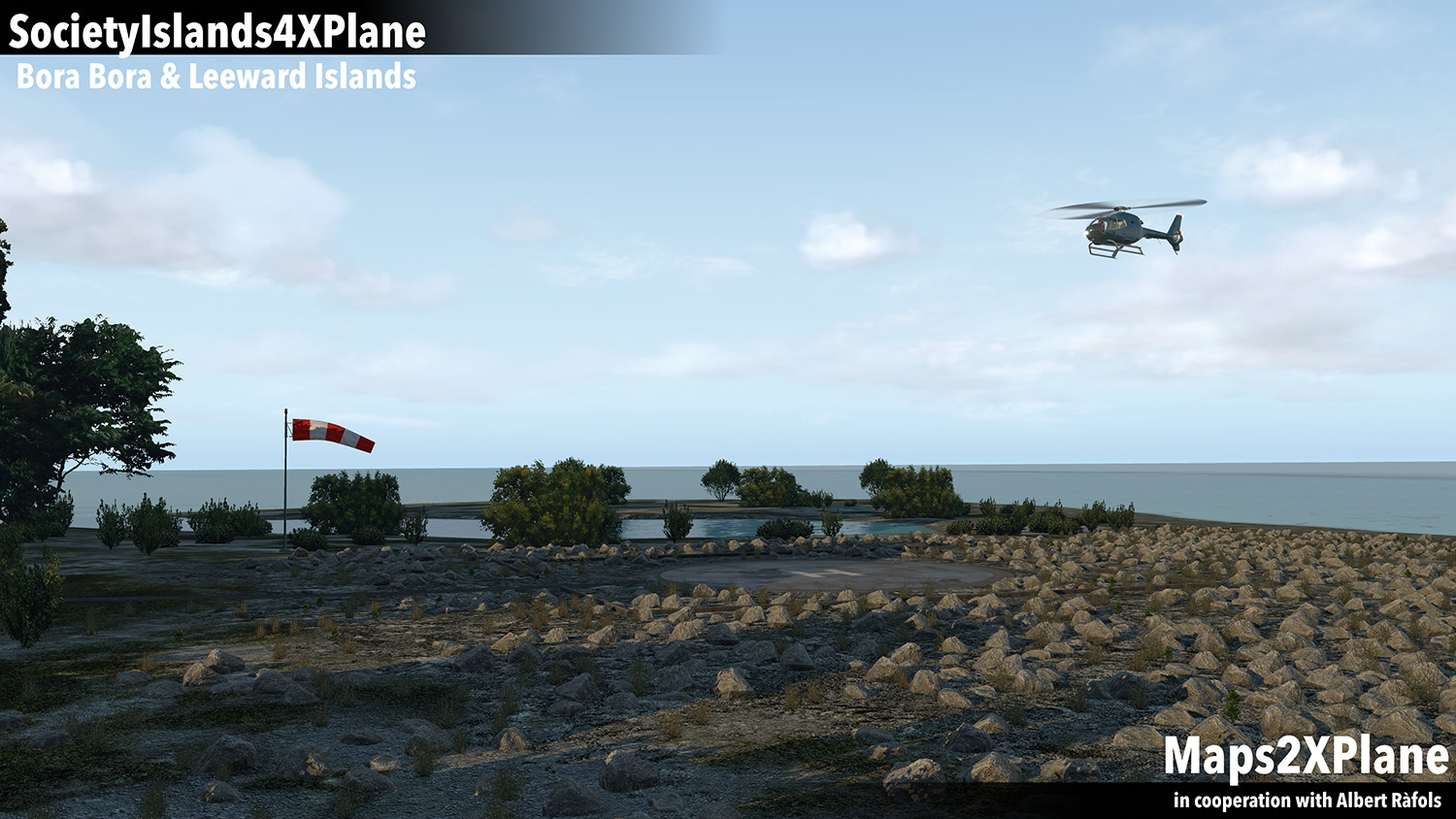 X-Plane 11: Aerosoft – Society Islands XP: Bora Bora &amp; Leeward Islands