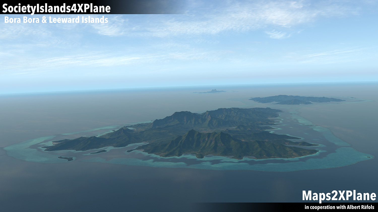 X-Plane 11: Aerosoft – Society Islands XP: Bora Bora &amp; Leeward Islands