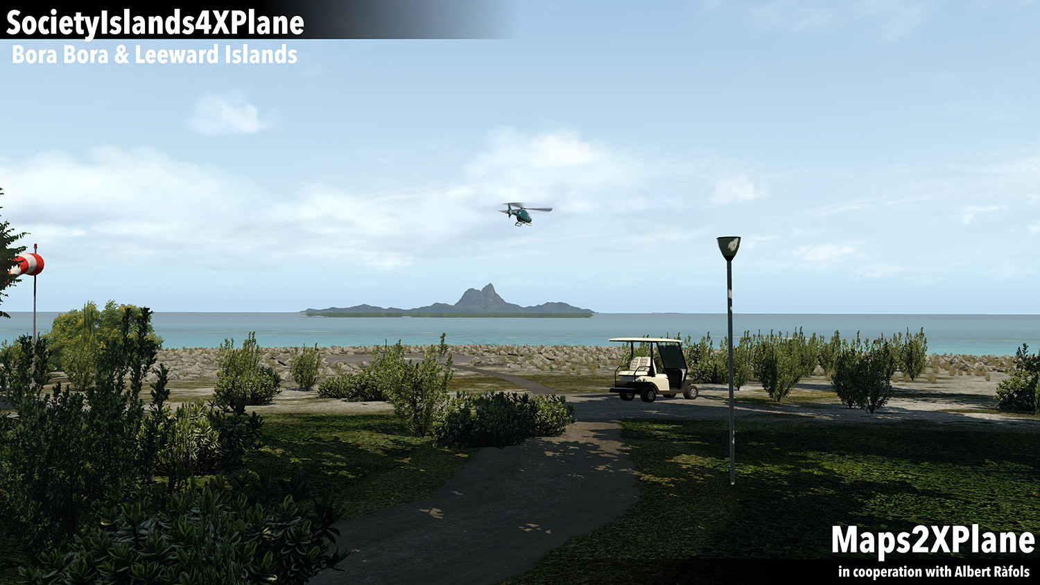 X-Plane 11: Aerosoft – Society Islands XP: Bora Bora &amp; Leeward Islands
