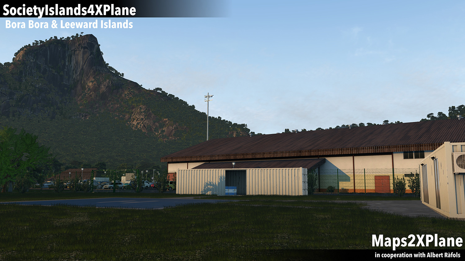 X-Plane 11: Aerosoft – Society Islands XP: Bora Bora &amp; Leeward Islands