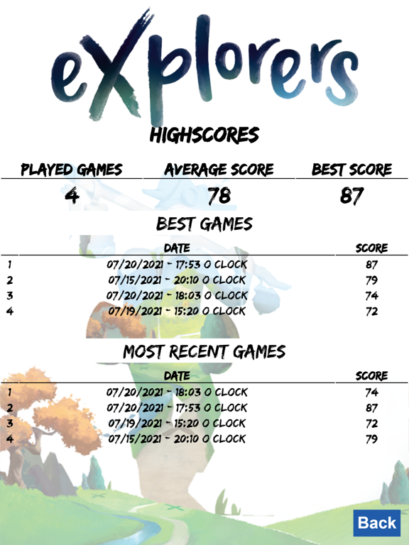 Explorers: The Game