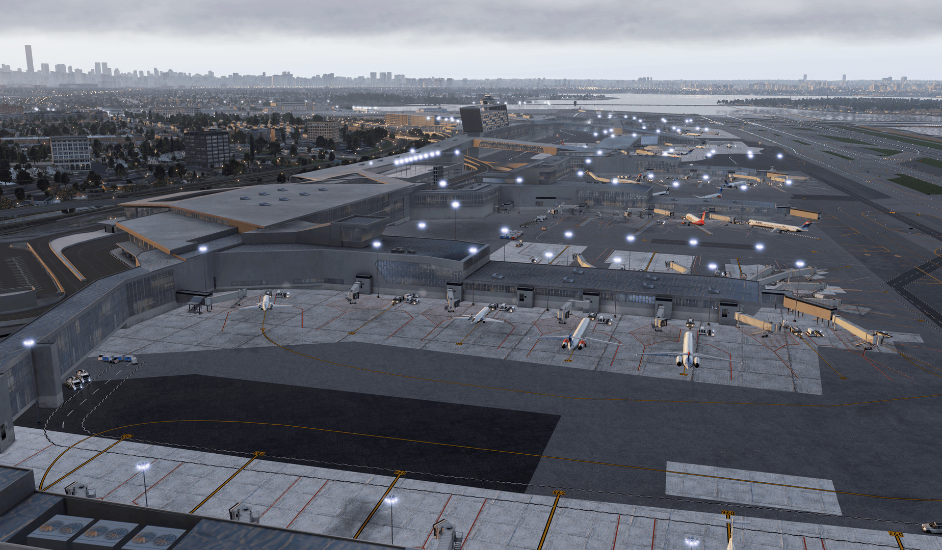 X-Plane 11: FeelThere – KLGA: La Guardia Airport