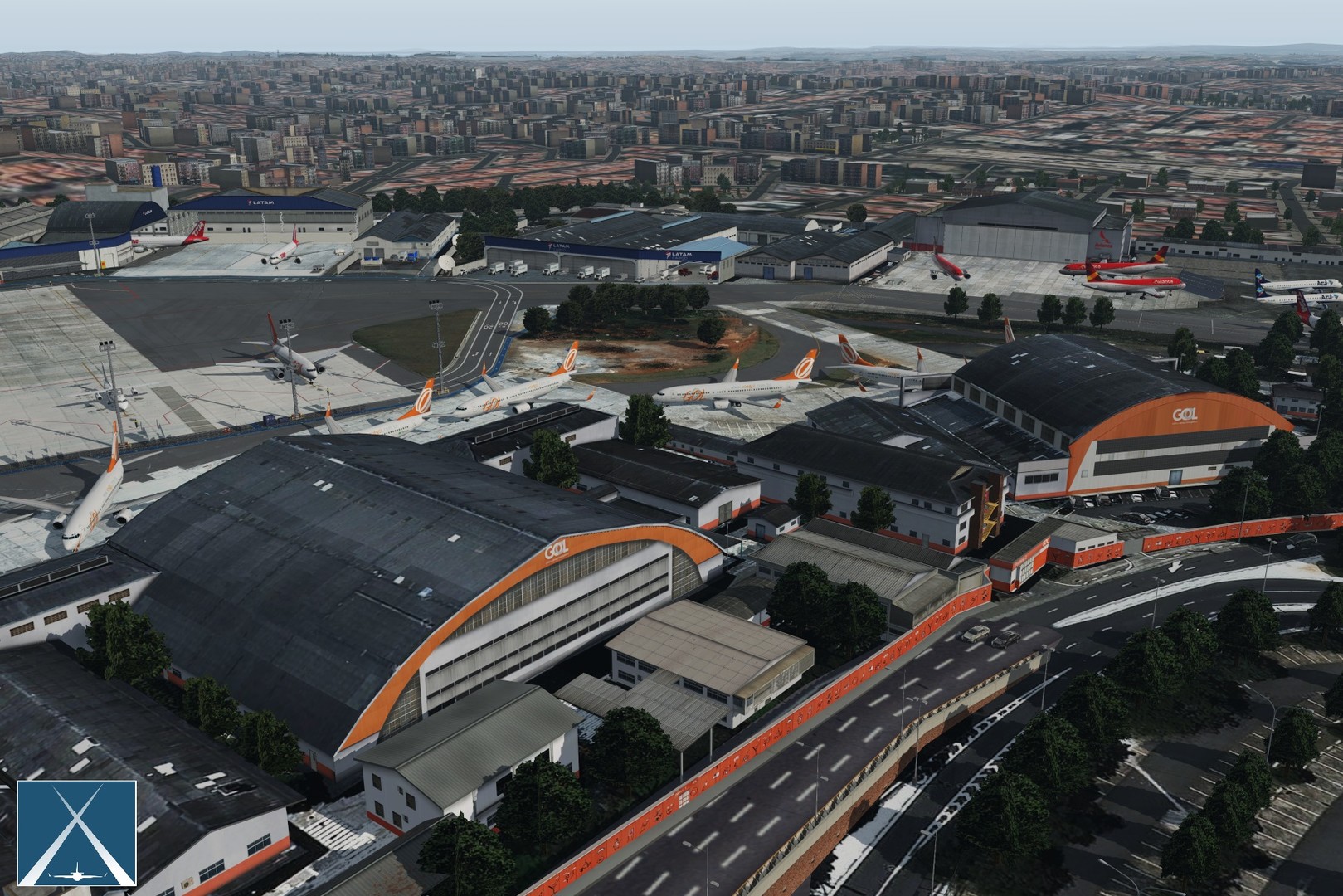 X-Plane 11: Globall Art SBSP – Congonhas Airport