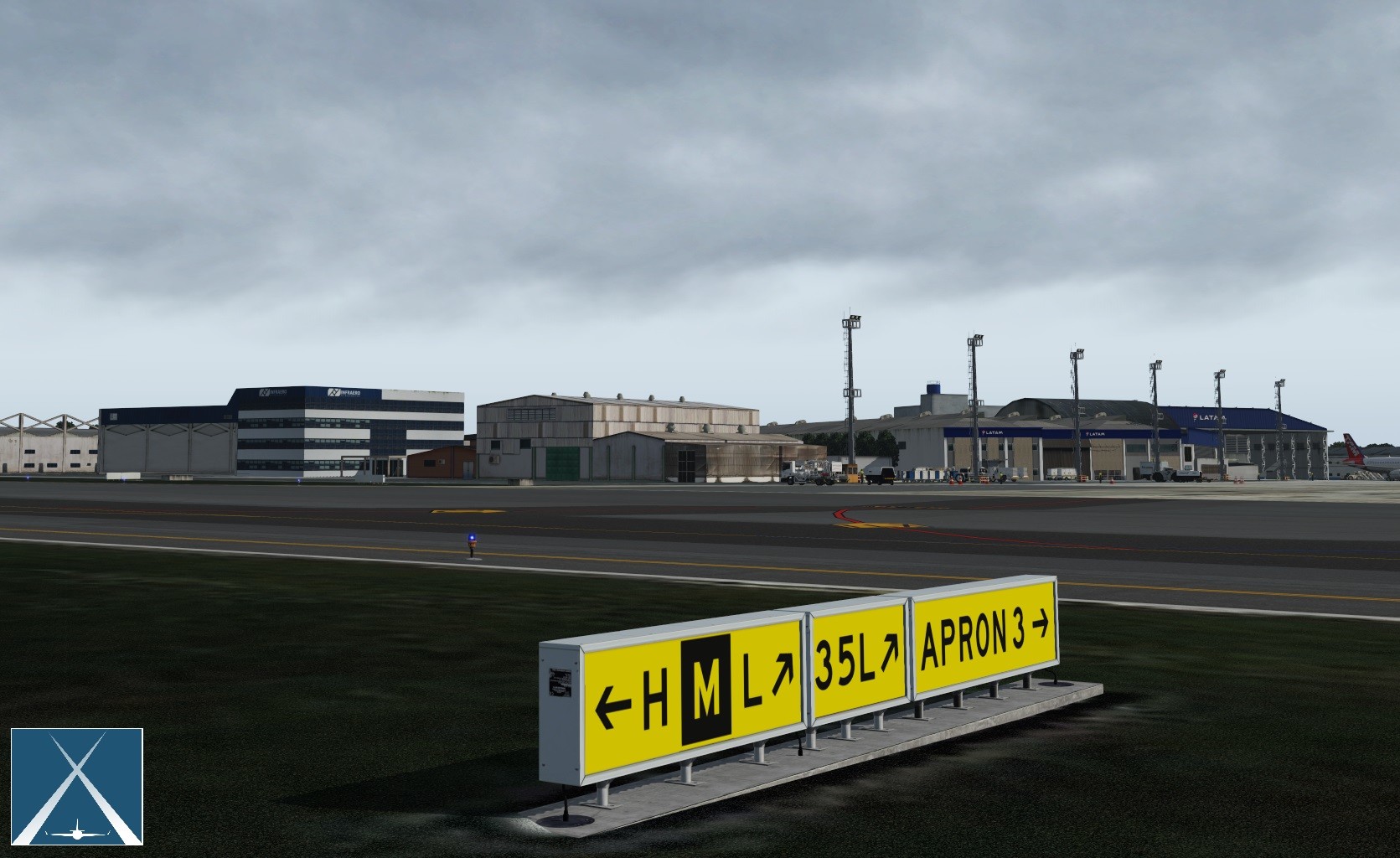 X-Plane 11: Globall Art SBSP – Congonhas Airport