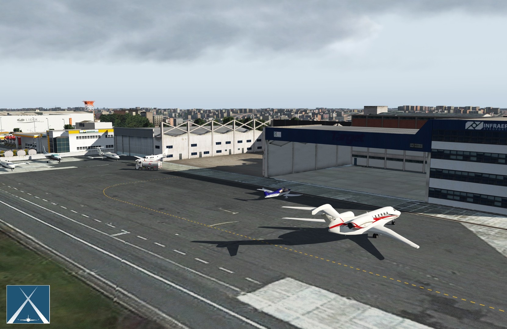 X-Plane 11: Globall Art SBSP – Congonhas Airport