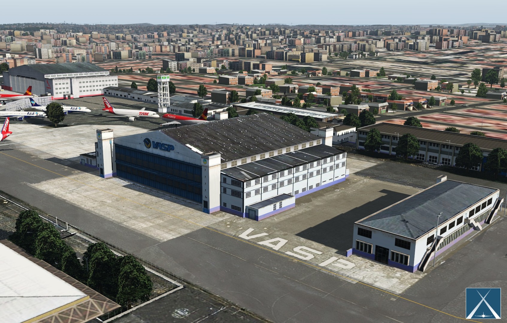 X-Plane 11: Globall Art SBSP – Congonhas Airport