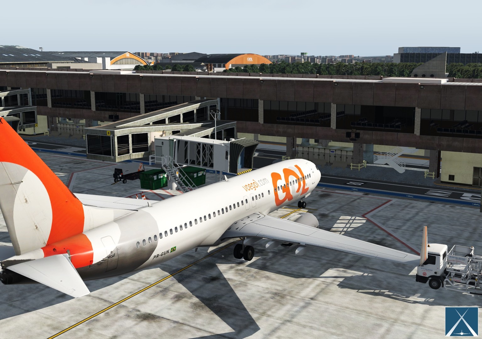 X-Plane 11: Globall Art SBSP – Congonhas Airport