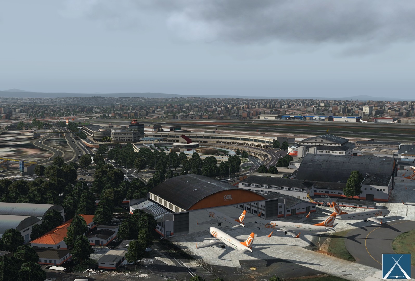 X-Plane 11: Globall Art SBSP – Congonhas Airport