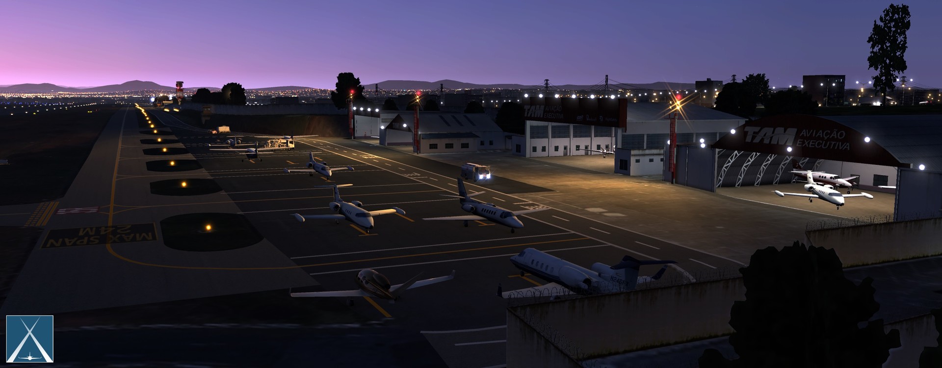 X-Plane 11: Globall Art SBSP – Congonhas Airport