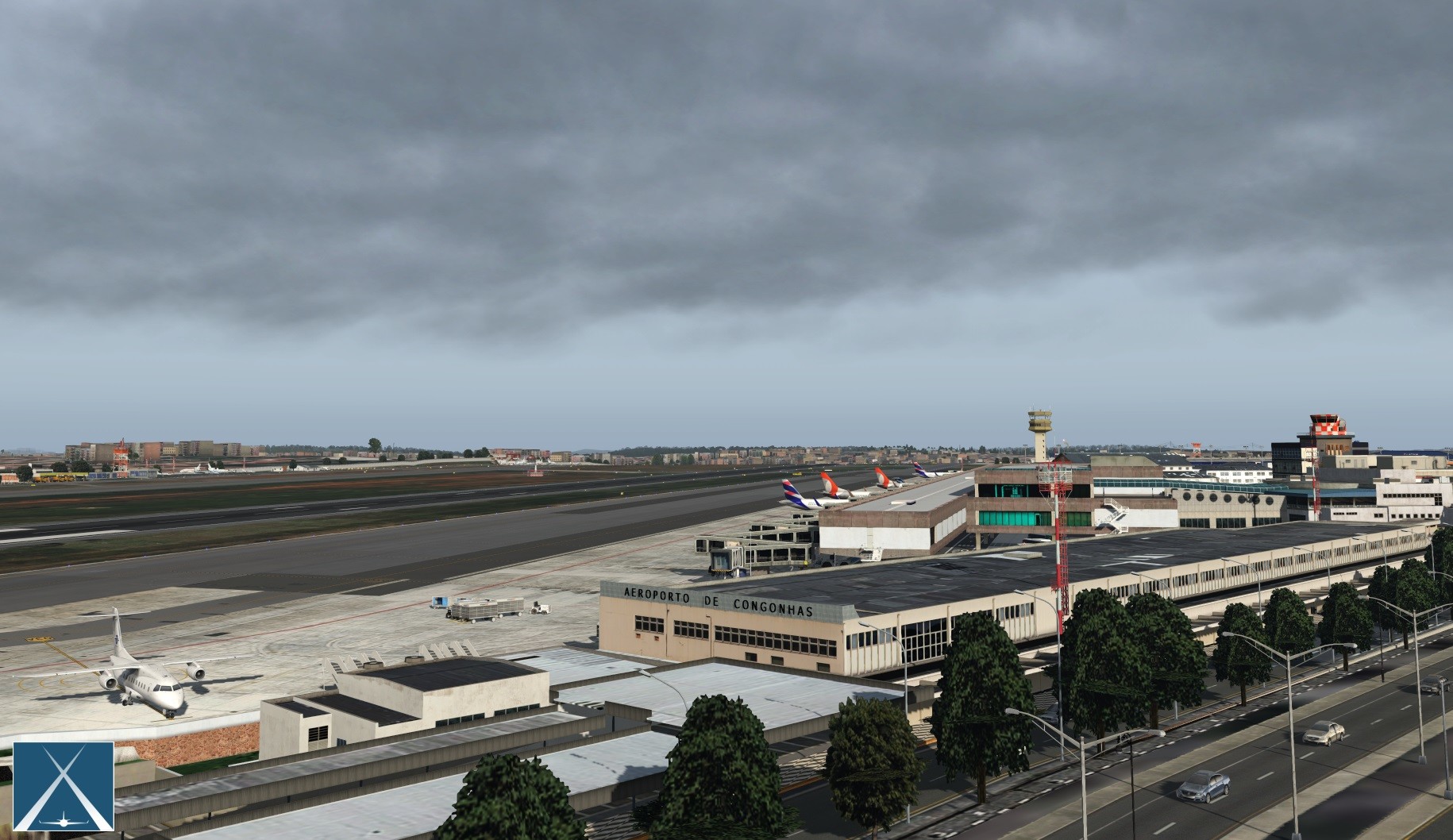X-Plane 11: Globall Art SBSP – Congonhas Airport