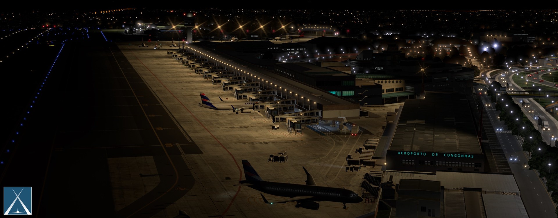 X-Plane 11: Globall Art SBSP – Congonhas Airport