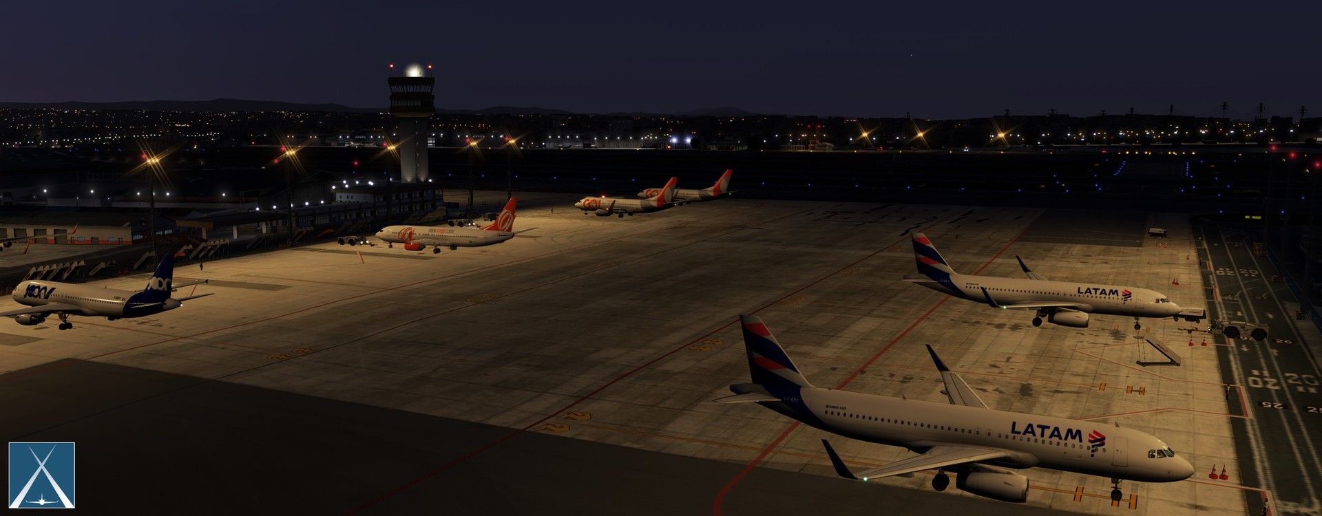X-Plane 11: Globall Art SBSP – Congonhas Airport