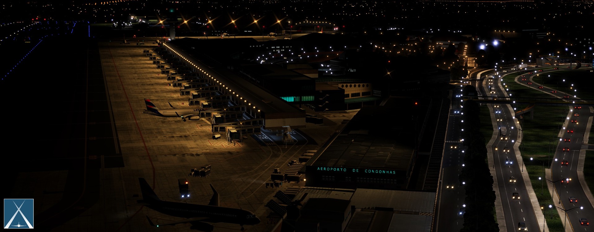 X-Plane 11: Globall Art SBSP – Congonhas Airport